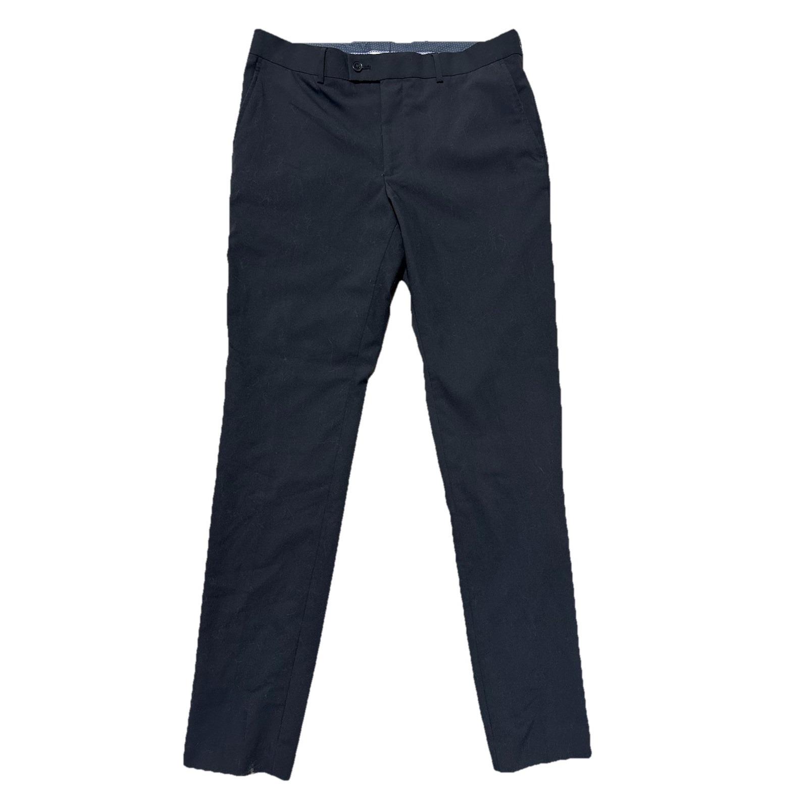 The Savile Row Company Black Brixton Dress Pants Men's 34 W 40l